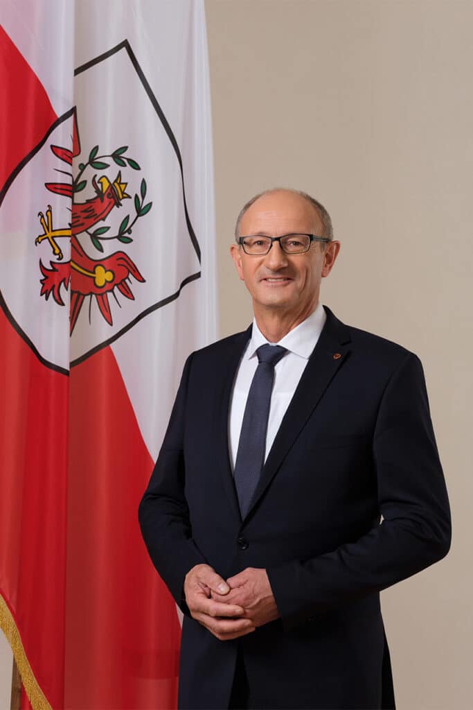 Anton Mattle, Landeshauptmann von Tirol